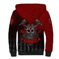 Victory Or Valhalla Sherpa Hoodie Viking - Wonder Print Shop