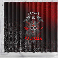 Victory Or Valhalla Shower Curtain Viking