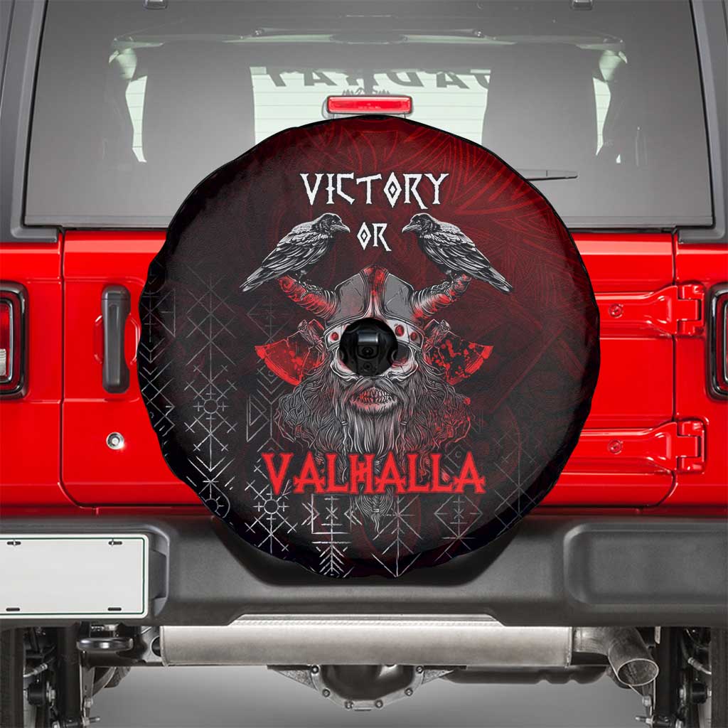 Victory Or Valhalla Spare Tire Cover Viking - Wonder Print Shop