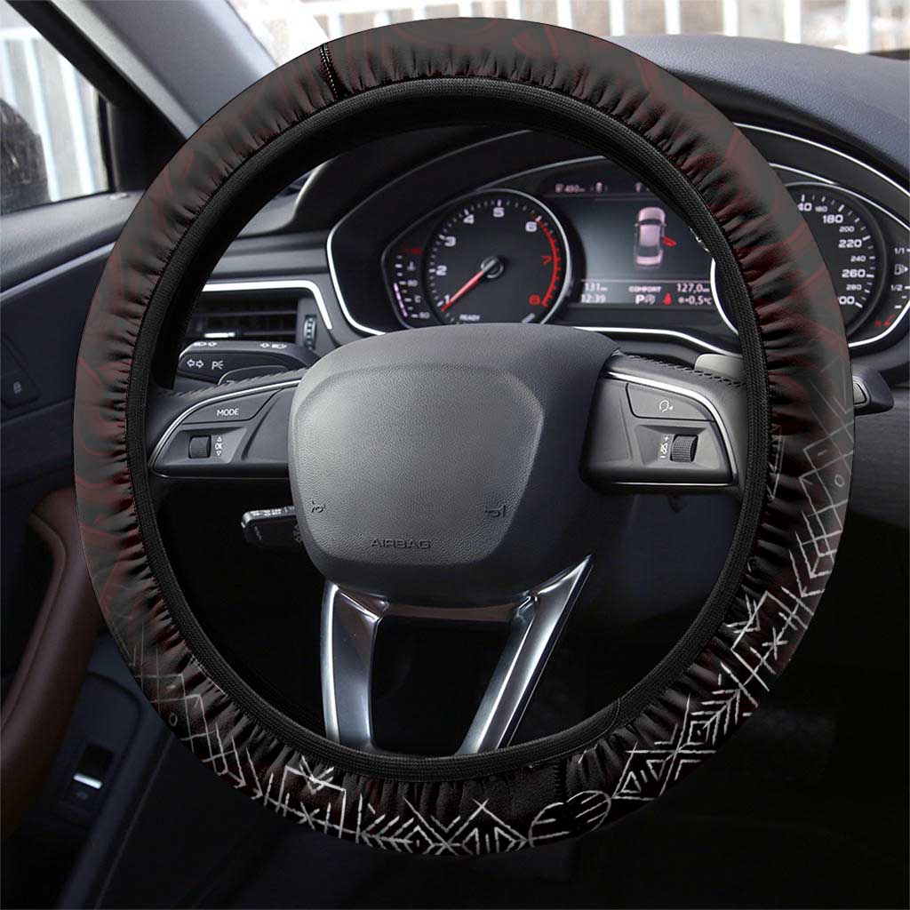 Victory Or Valhalla Steering Wheel Cover Viking - Wonder Print Shop