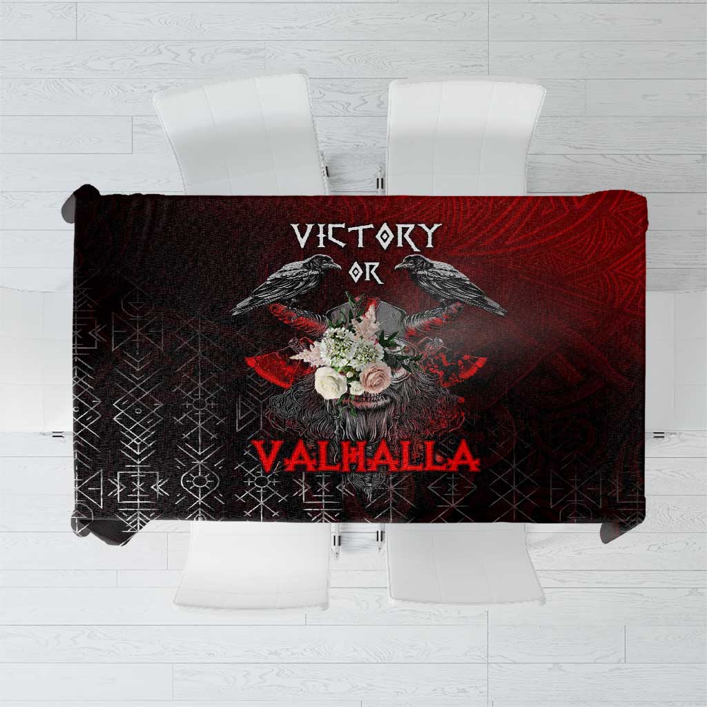 Victory Or Valhalla Tablecloth Viking - Wonder Print Shop