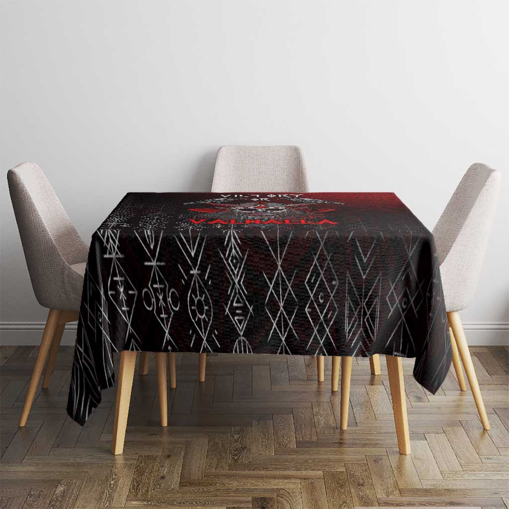 Victory Or Valhalla Tablecloth Viking - Wonder Print Shop