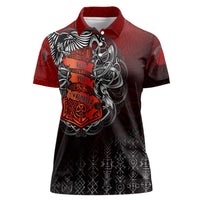 Victory Or Valhalla Women Polo Shirt Viking - Wonder Print Shop