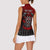 Victory Or Valhalla Women Sleeveless Polo Shirt Viking - Wonder Print Shop