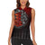 Victory Or Valhalla Women Sleeveless Polo Shirt Viking - Wonder Print Shop