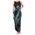 Dragon Viking With Runes Family Matching Tank Maxi Dress and Hawaiian Shirt Blue Black - Wonder Print Shop