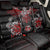 Raven And Norse Runes Back Car Seat Cover Viking - Wonder Print Shop