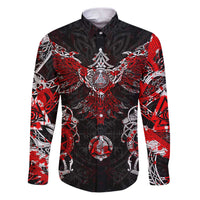 Raven And Norse Runes Family Matching Puletasi and Hawaiian Shirt Viking - Wonder Print Shop