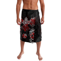 Raven And Norse Runes Lavalava Viking - Wonder Print Shop