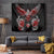 Raven And Norse Runes Tapestry Viking - Wonder Print Shop