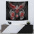 Raven And Norse Runes Tapestry Viking - Wonder Print Shop