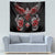 Raven And Norse Runes Tapestry Viking - Wonder Print Shop
