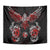 Raven And Norse Runes Tapestry Viking - Wonder Print Shop