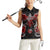 Raven And Norse Runes Women Sleeveless Polo Shirt Viking - Wonder Print Shop