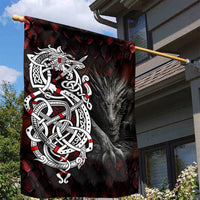 Viking Dragons Garden Flag Norse Mythology - Wonder Print Shop