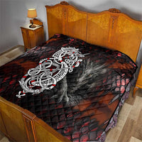 Viking Dragons Quilt Norse Mythology - Wonder Print Shop