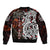 Viking Dragons Sleeve Zip Bomber Jacket Norse Mythology - Wonder Print Shop