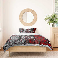 Viking Warrior And Viking Dragons Bedding Set - Wonder Print Shop