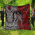 Viking Warrior And Viking Dragons Quilt - Wonder Print Shop