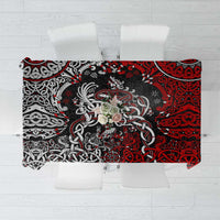 Viking Warrior And Viking Dragons Tablecloth - Wonder Print Shop