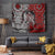 Viking Warrior And Viking Dragons Tapestry - Wonder Print Shop