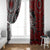Viking Warrior And Viking Dragons Window Curtain - Wonder Print Shop