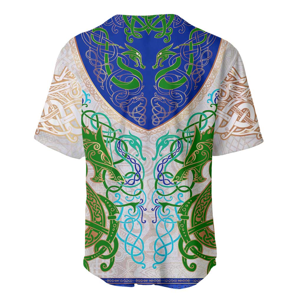 Dragon Celtic Knot Baseball Jersey - Wonder Print Shop
