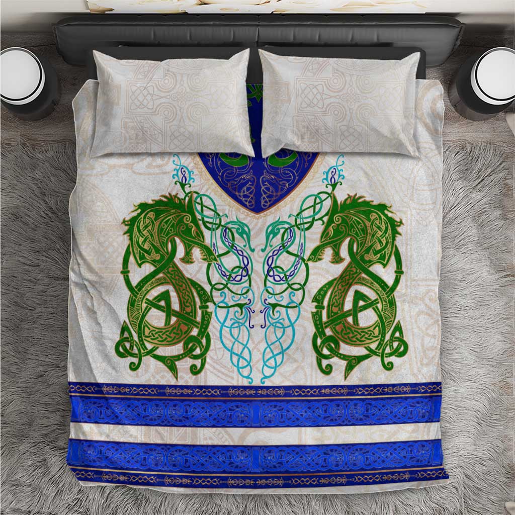 Dragon Celtic Knot Bedding Set - Wonder Print Shop