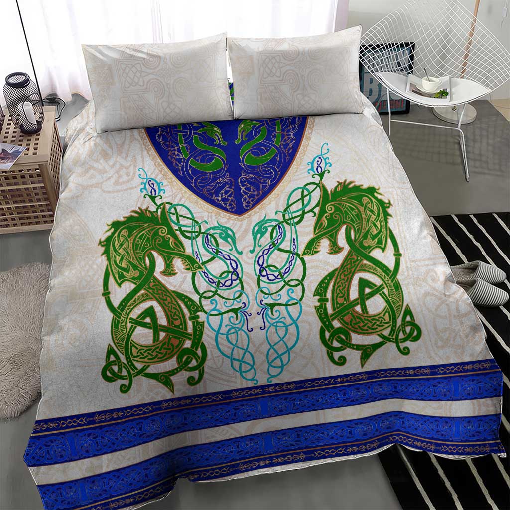 Dragon Celtic Knot Bedding Set - Wonder Print Shop