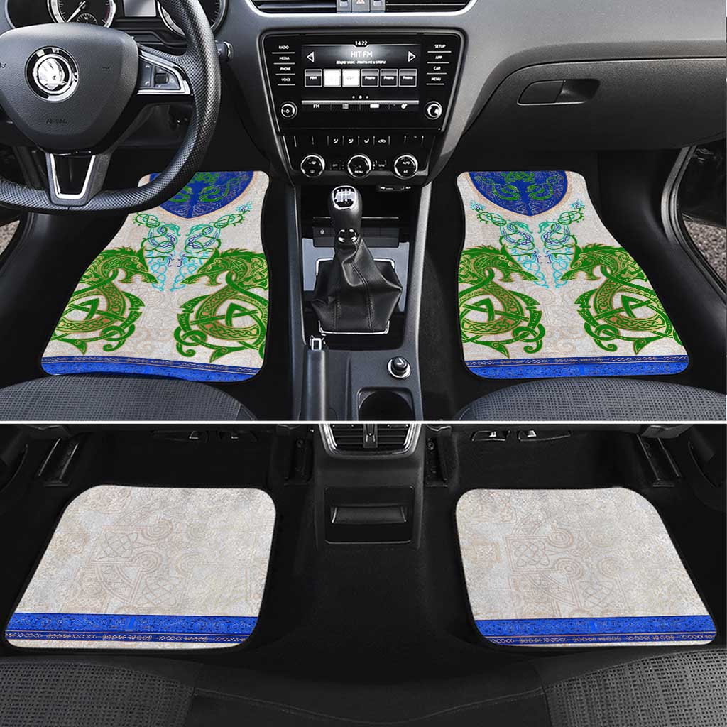 Dragon Celtic Knot Car Mats - Wonder Print Shop
