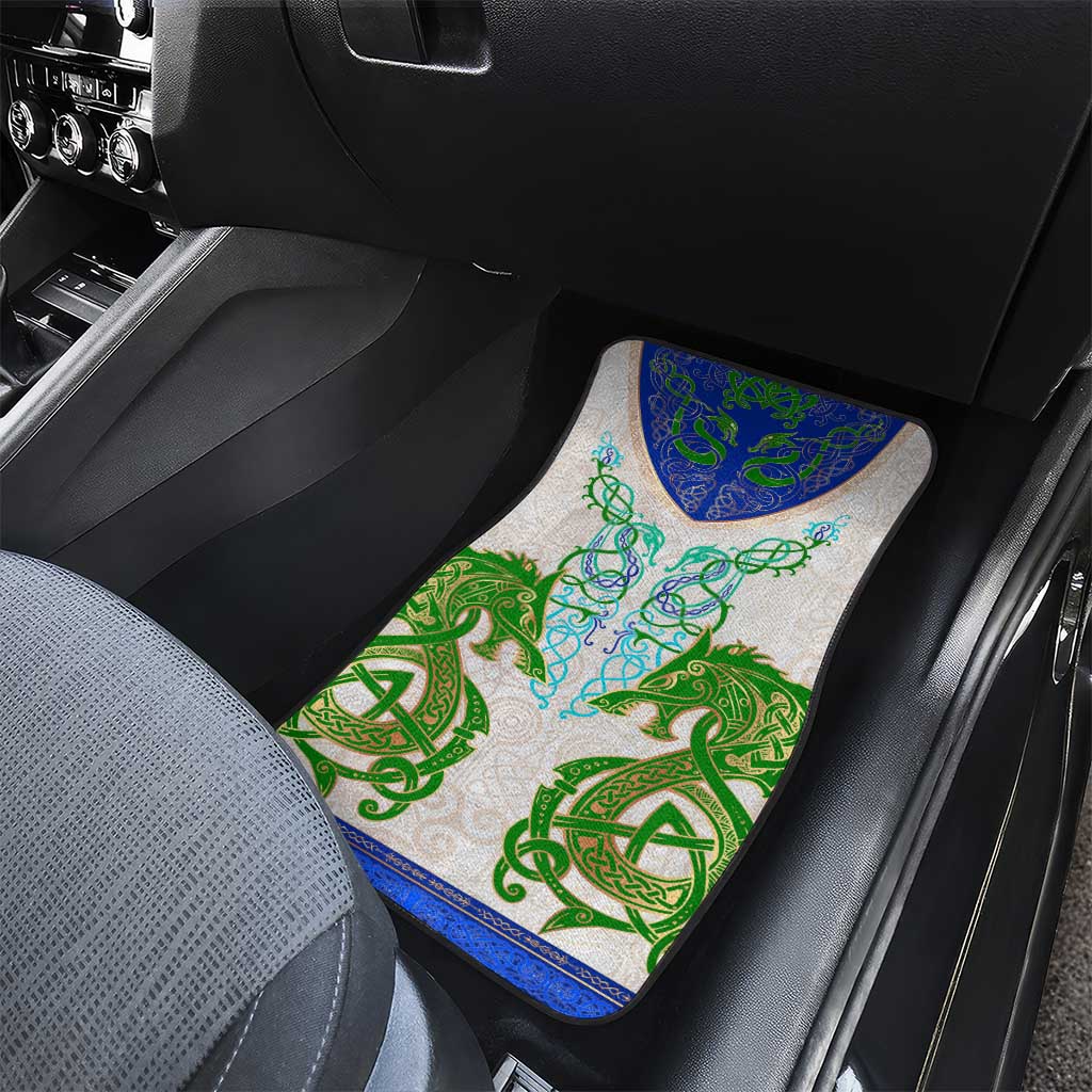 Dragon Celtic Knot Car Mats - Wonder Print Shop