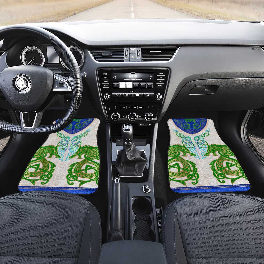Dragon Celtic Knot Car Mats - Wonder Print Shop