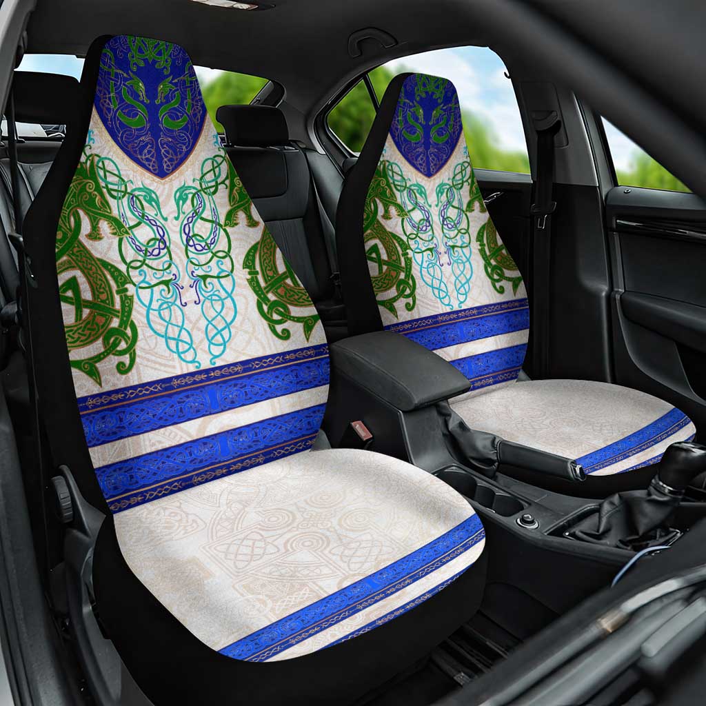 Dragon Celtic Knot Car Seat Cover - Wonder Print Shop