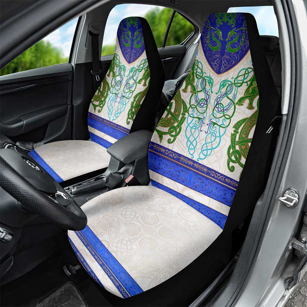 Dragon Celtic Knot Car Seat Cover - Wonder Print Shop