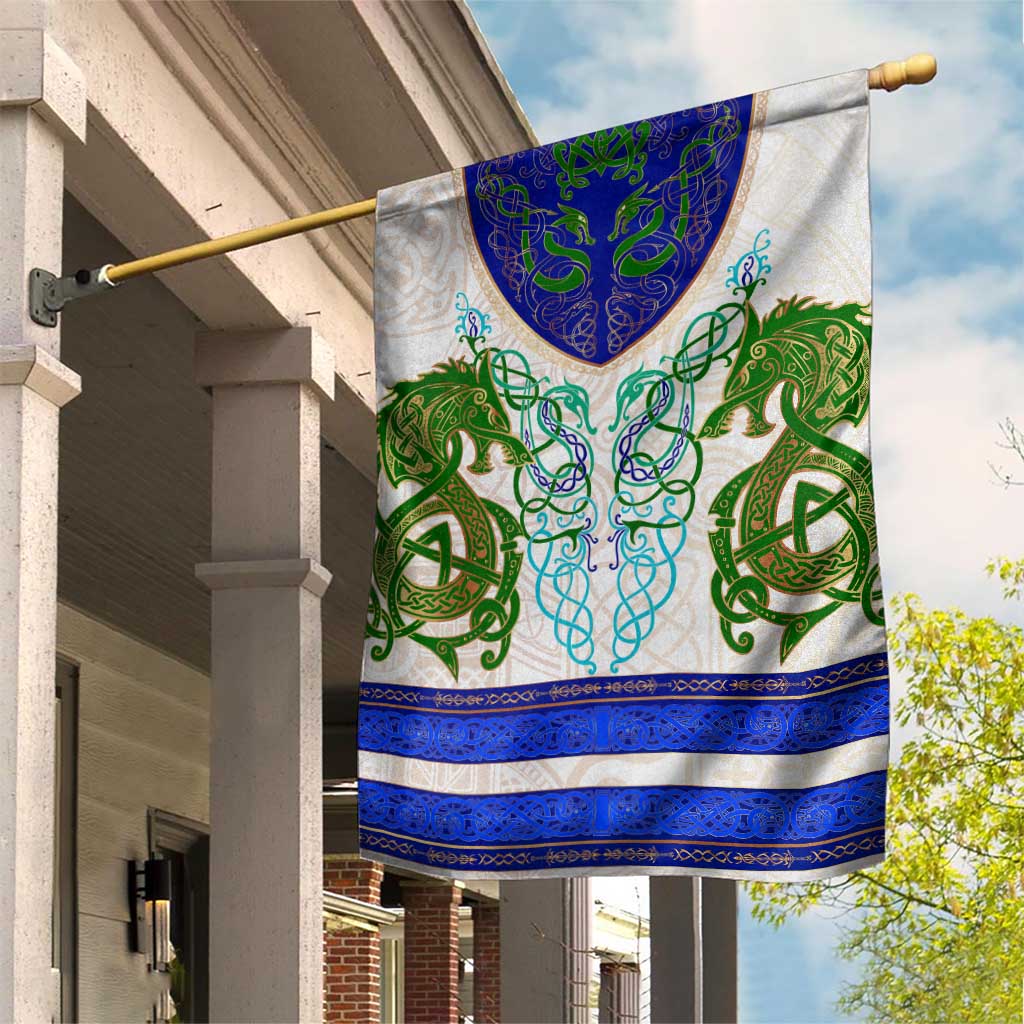 Dragon Celtic Knot Garden Flag - Wonder Print Shop