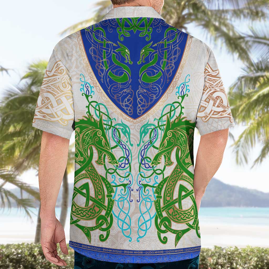 Dragon Celtic Knot Hawaiian Shirt - Wonder Print Shop