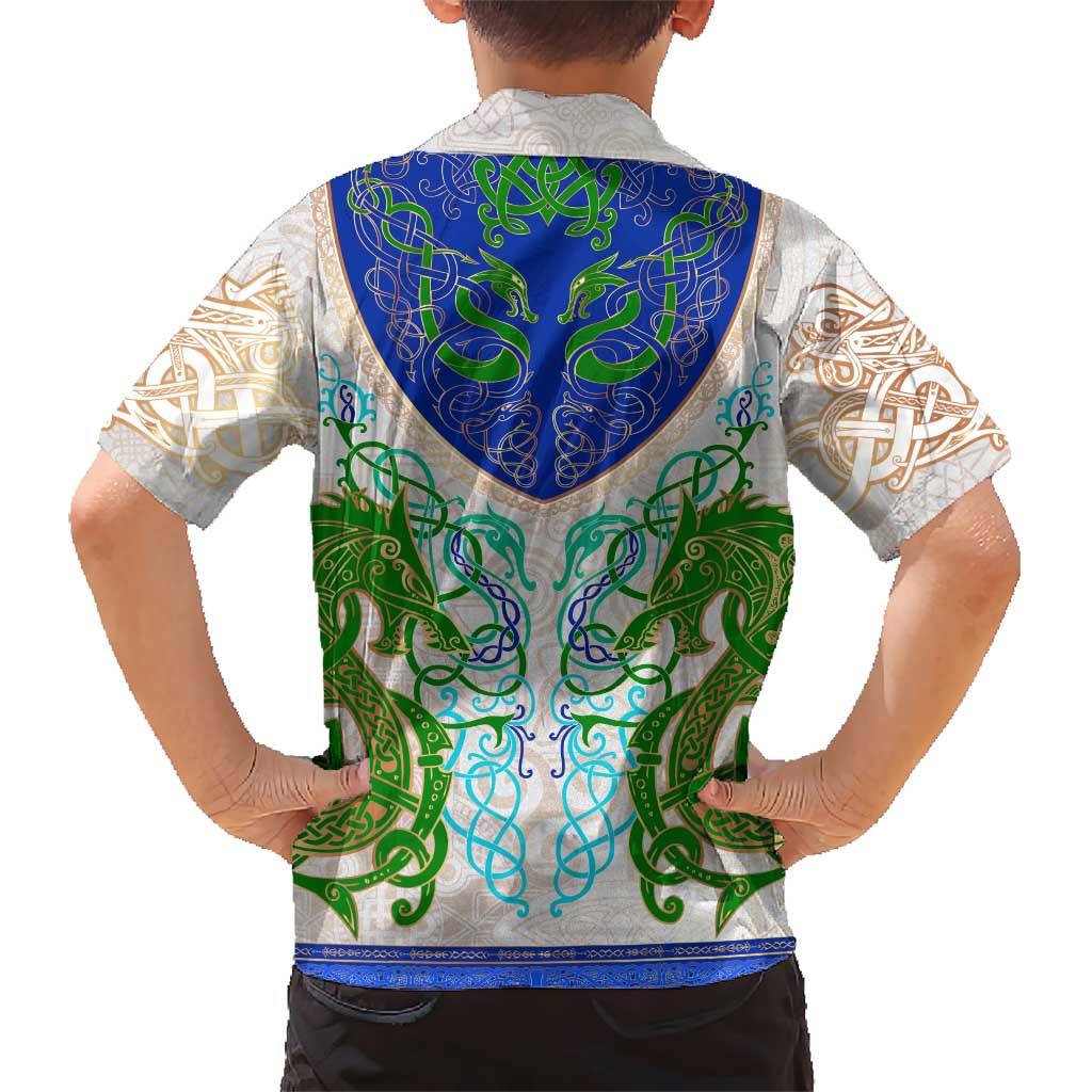 Dragon Celtic Knot Hawaiian Shirt - Wonder Print Shop