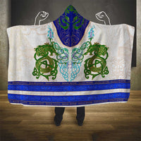 Dragon Celtic Knot Hooded Blanket