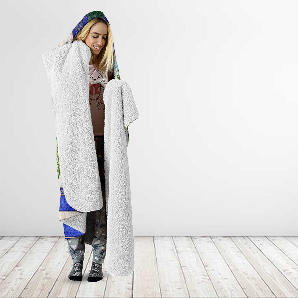 Dragon Celtic Knot Hooded Blanket