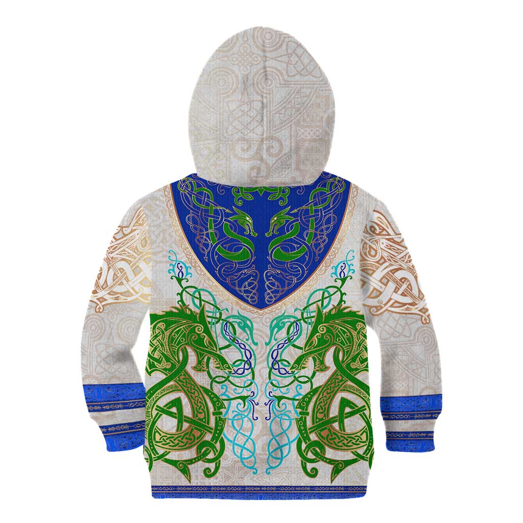 Dragon Celtic Knot Kid Hoodie - Wonder Print Shop