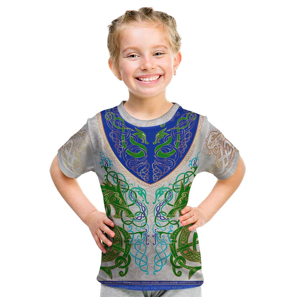 Dragon Celtic Knot Kid T Shirt - Wonder Print Shop