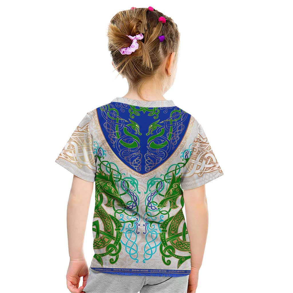 Dragon Celtic Knot Kid T Shirt - Wonder Print Shop