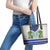 Dragon Celtic Knot Leather Tote Bag - Wonder Print Shop