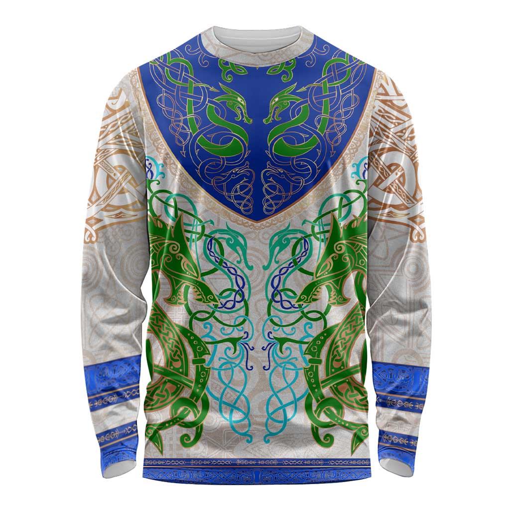 Dragon Celtic Knot Long Sleeve Shirt - Wonder Print Shop