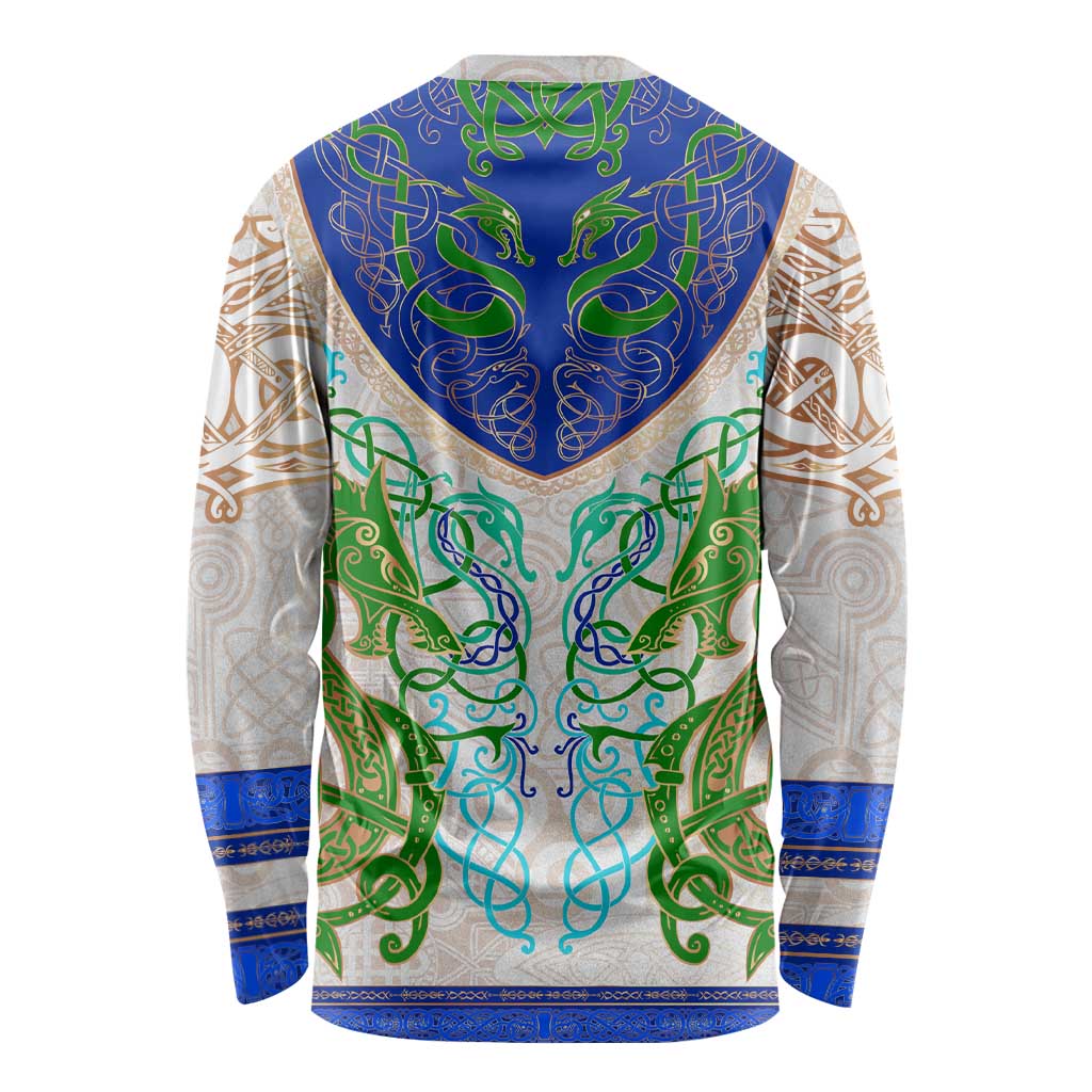 Dragon Celtic Knot Long Sleeve Shirt - Wonder Print Shop