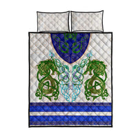 Dragon Celtic Knot Quilt Bed Set - Wonder Print Shop