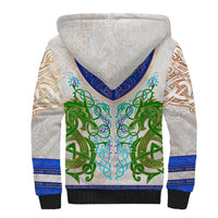 Dragon Celtic Knot Sherpa Hoodie - Wonder Print Shop