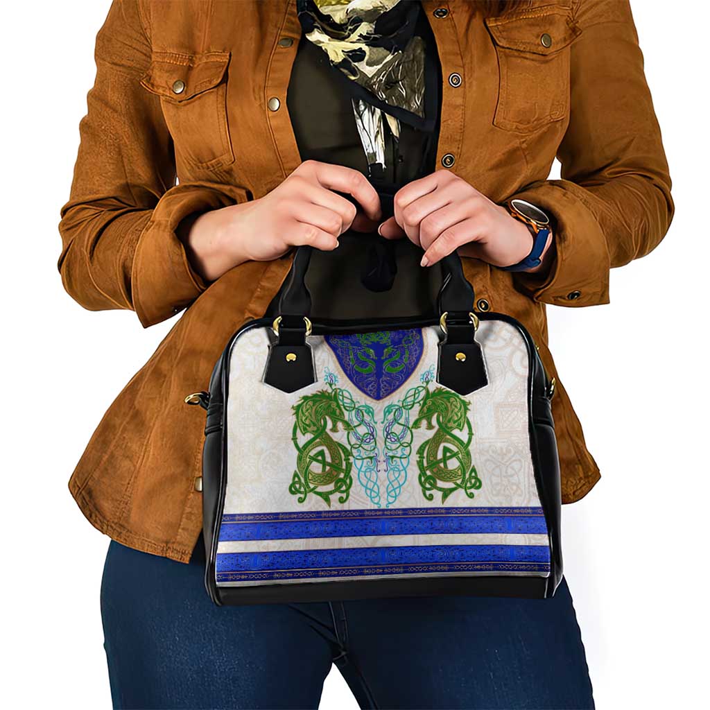 Dragon Celtic Knot Shoulder Handbag