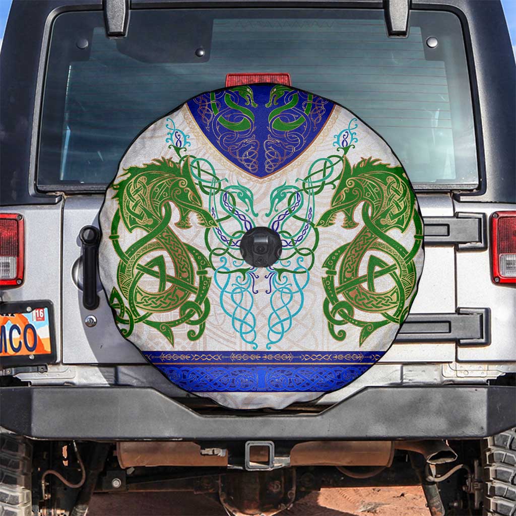 Dragon Celtic Knot Spare Tire Cover - Wonder Print Shop