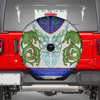 Dragon Celtic Knot Spare Tire Cover - Wonder Print Shop